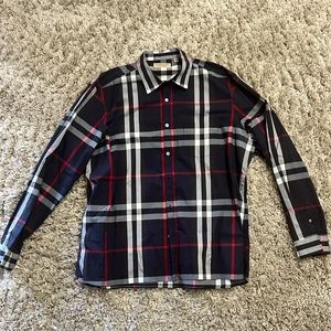 Check Cotton Poplin Shirt